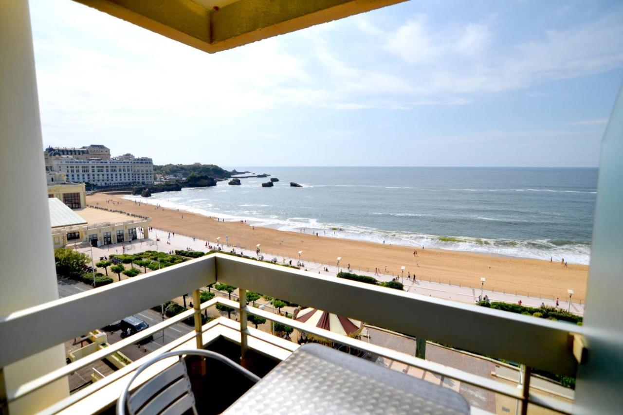 Nouvelle Vague Modern Ocean View Studio W Balcony - Swimming Pool 比亚里茨 外观 照片