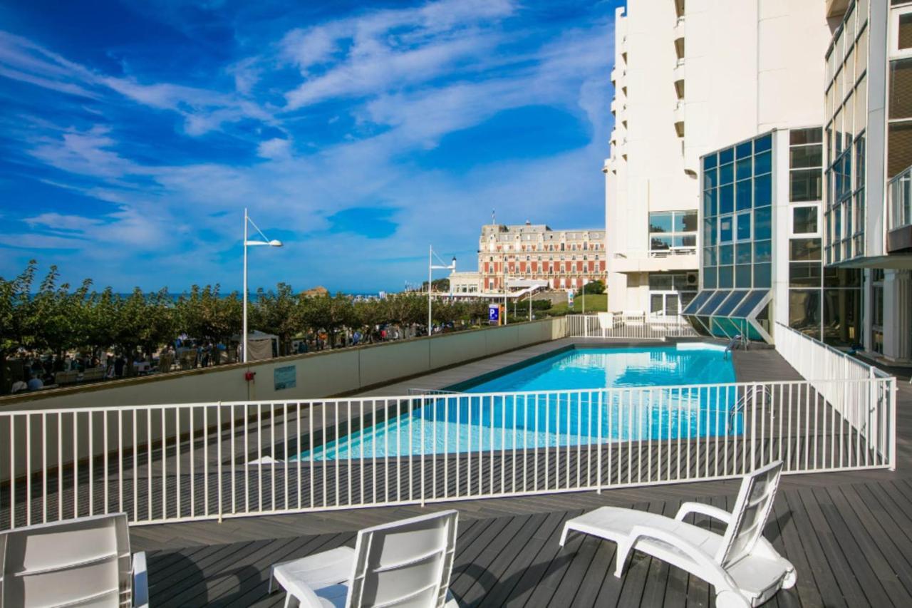 Nouvelle Vague Modern Ocean View Studio W Balcony - Swimming Pool 比亚里茨 外观 照片